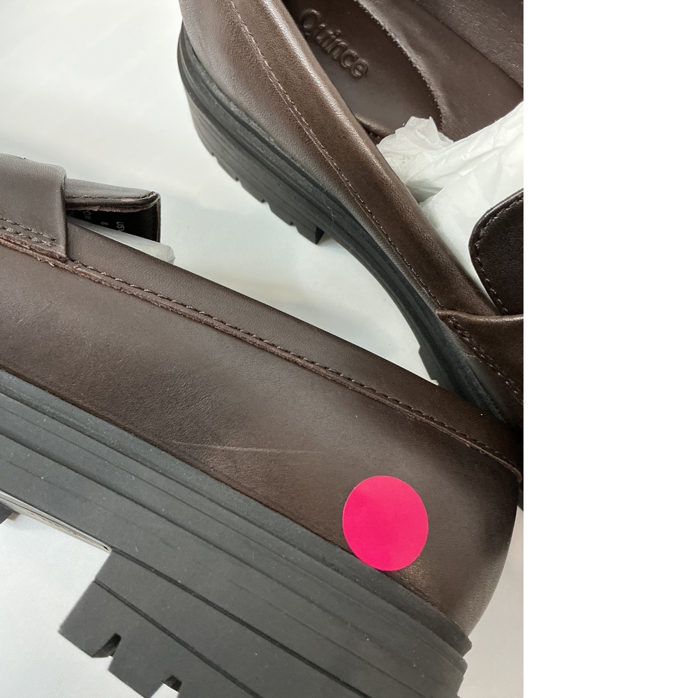 Italian Leather Lug Sole Loafer - Picture 3 of 3